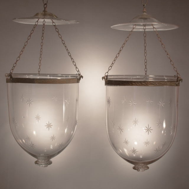 Glass Bell Jar Pendant Lights